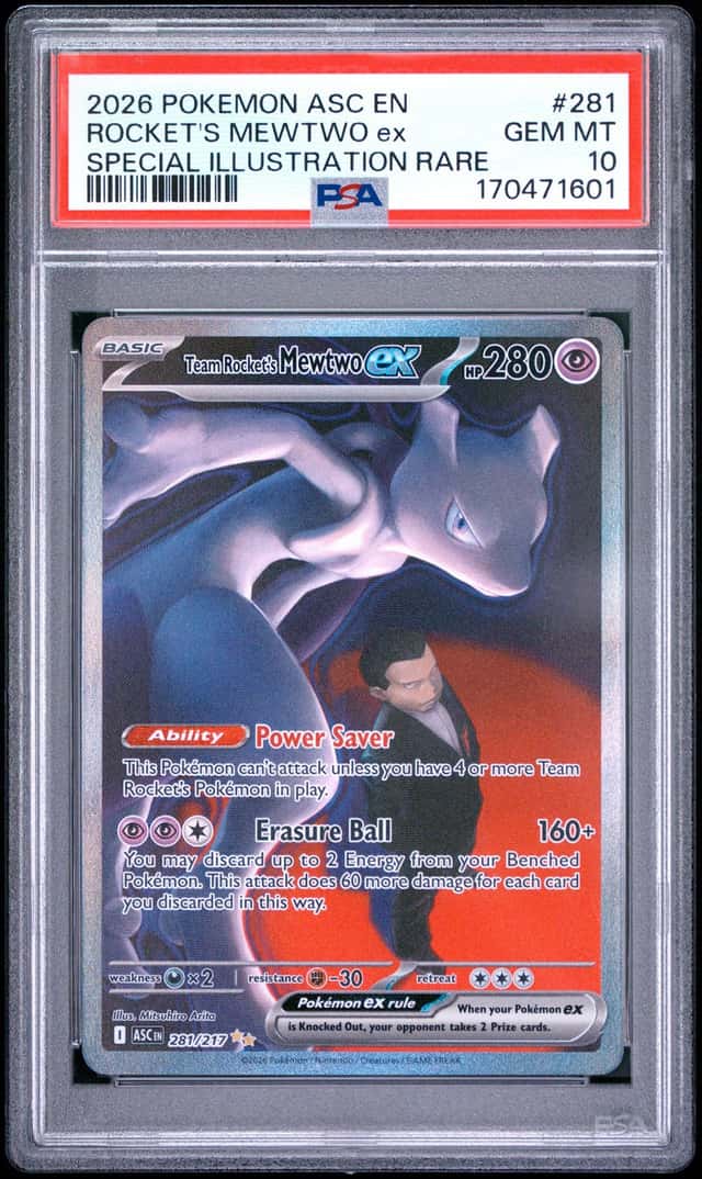 ROCKET'S MEWTWO ex
