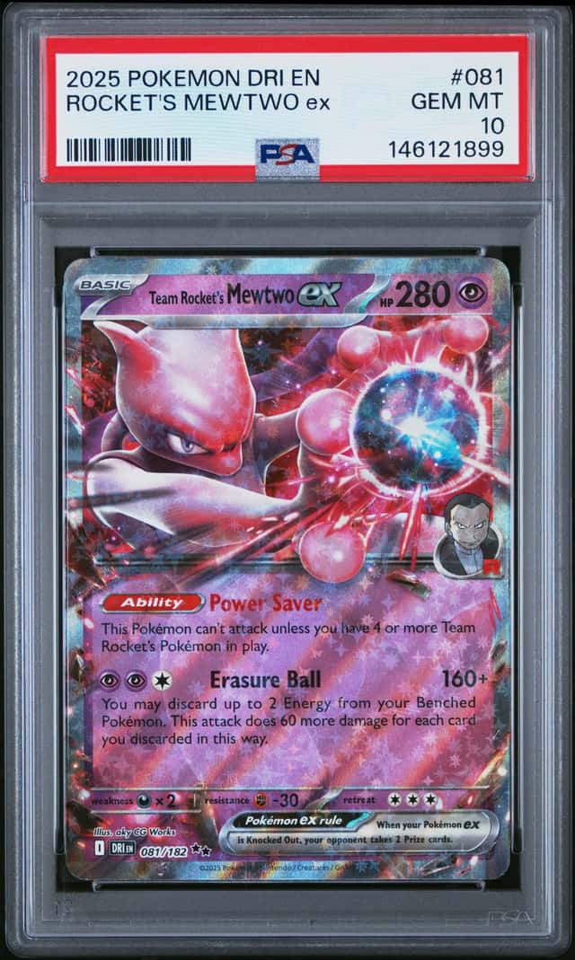 ROCKET'S MEWTWO ex