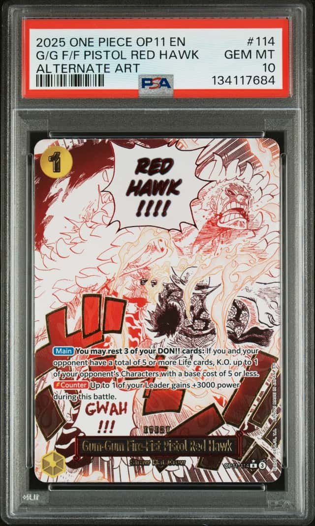 Gum-Gum Fire-Fist Pistol Red Hawk