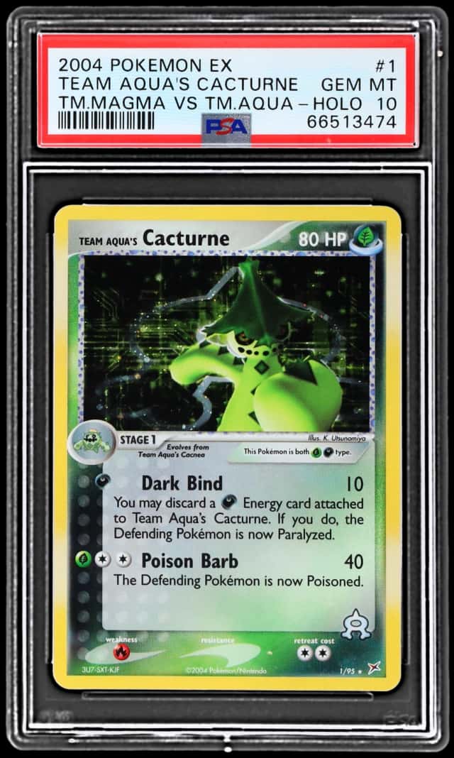 Aqua's Cacturne