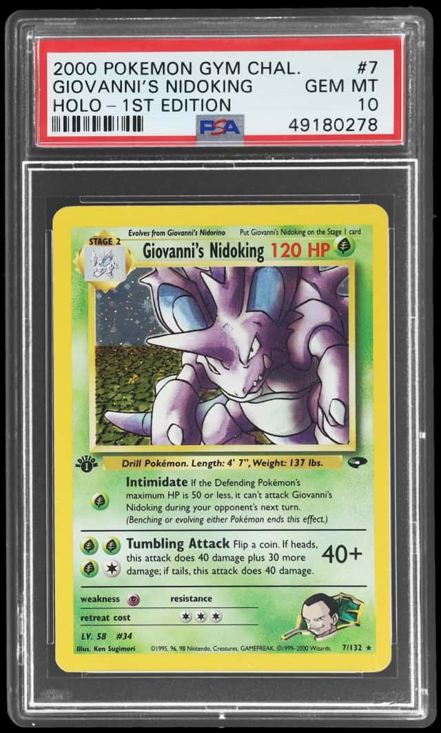 Giovanni's Nidoking
