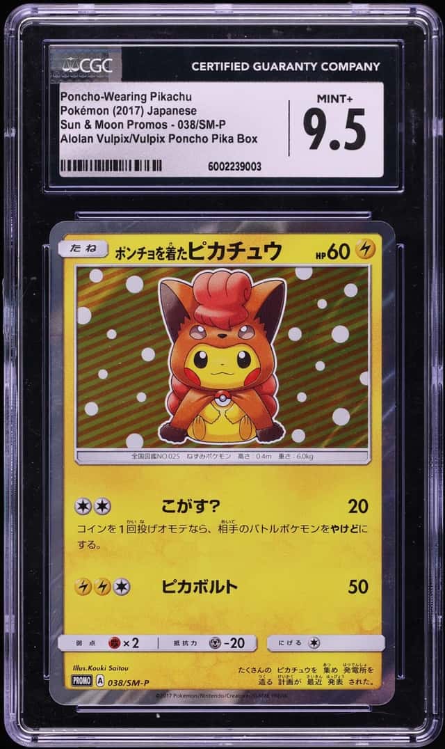 Poncho-wearing Pikachu