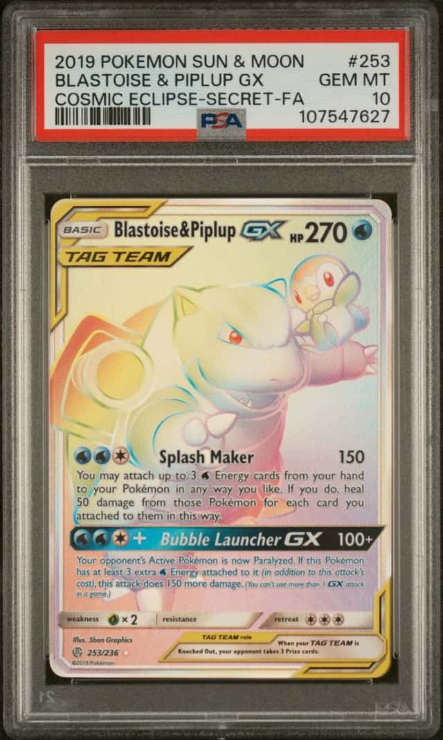 Blastoise & Piplup GX