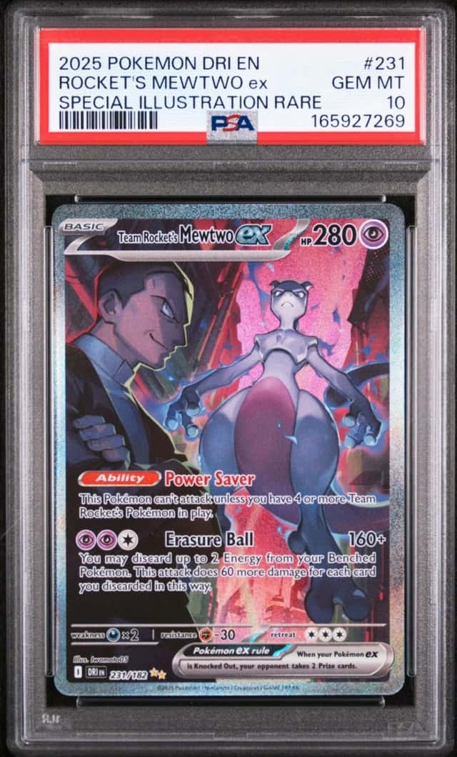 ROCKET'S MEWTWO ex