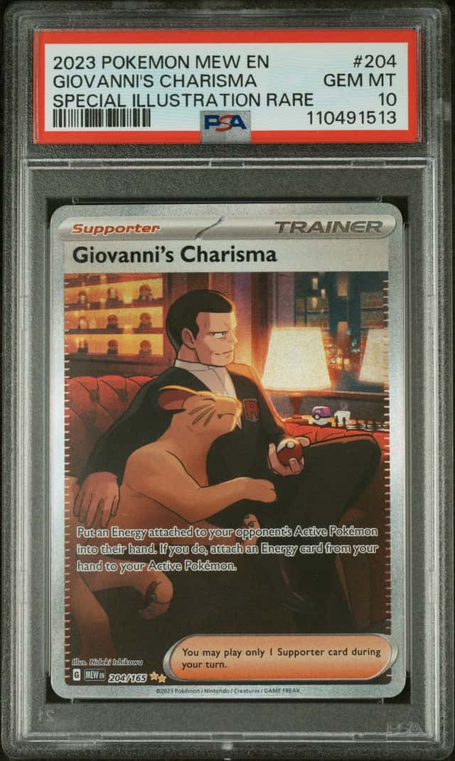 Giovanni's Charisma