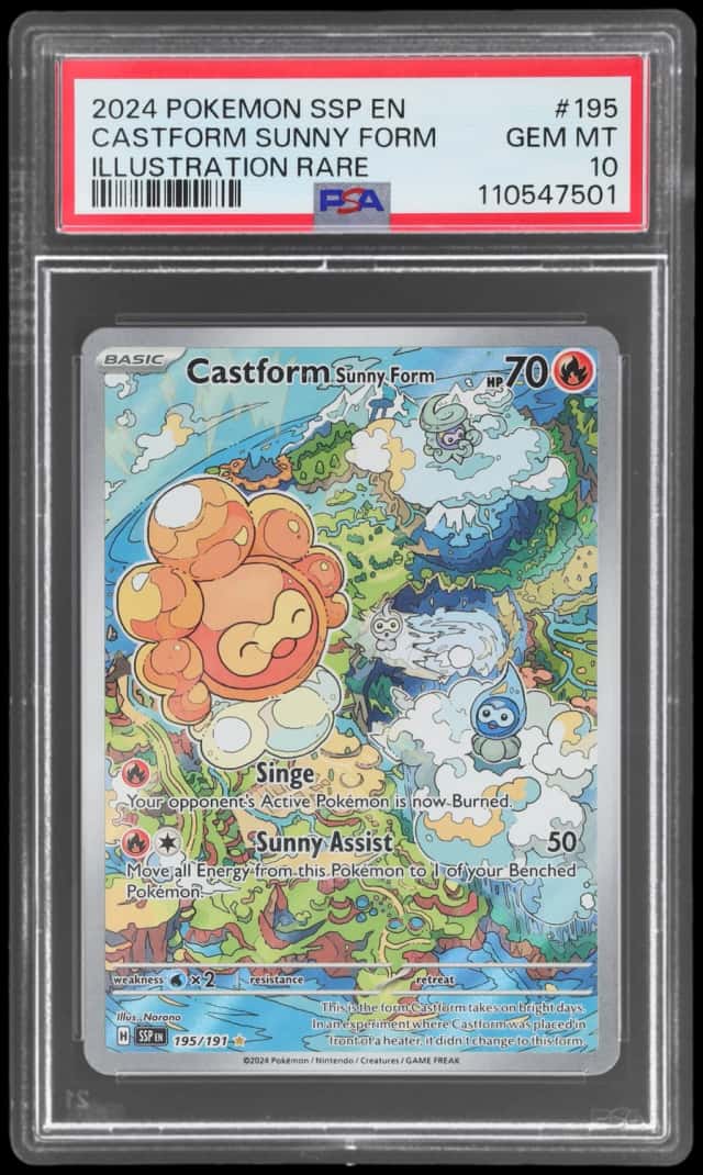Castform Sunny Form