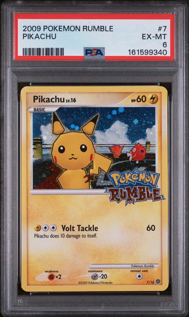 2009 Pokemon Rumble Promo Pikachu #7