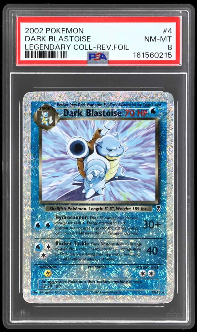 2002 Pokemon Legendary Collection Reverse Holo Dark Blastoise #4
