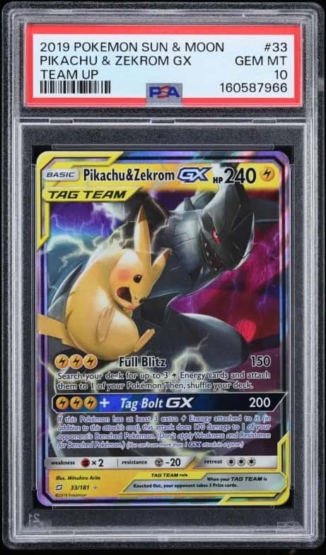 Pikachu & Zekrom GX