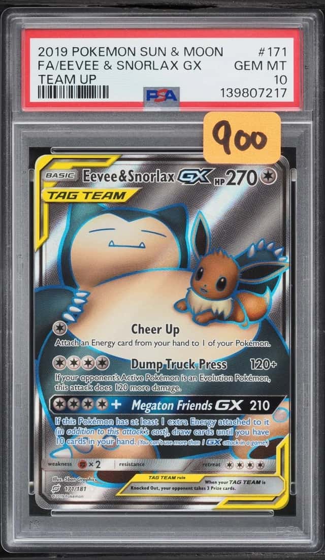 Eevee & Snorlax GX