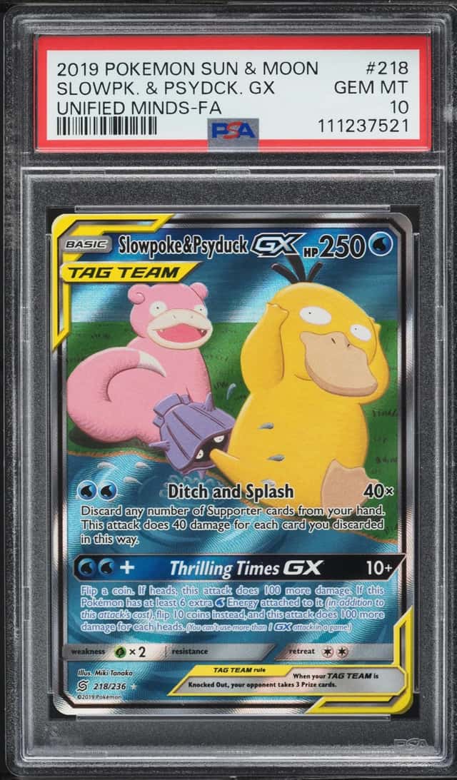 Slowpoke & Psyduck GX