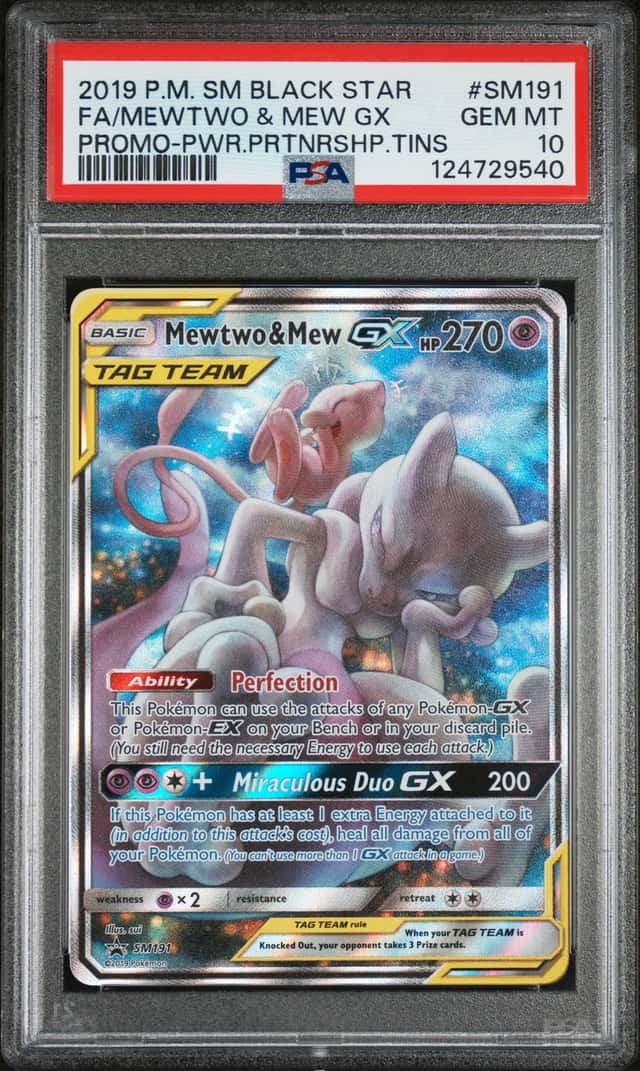Mewtwo & Mew GX