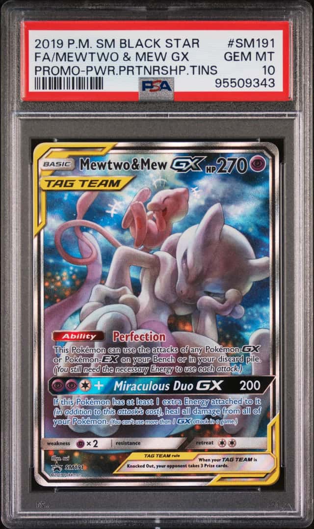 Mewtwo & Mew GX