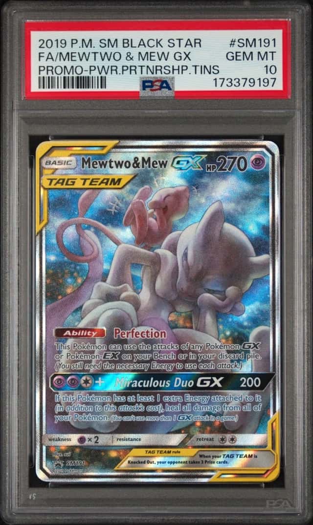 Mewtwo & Mew GX