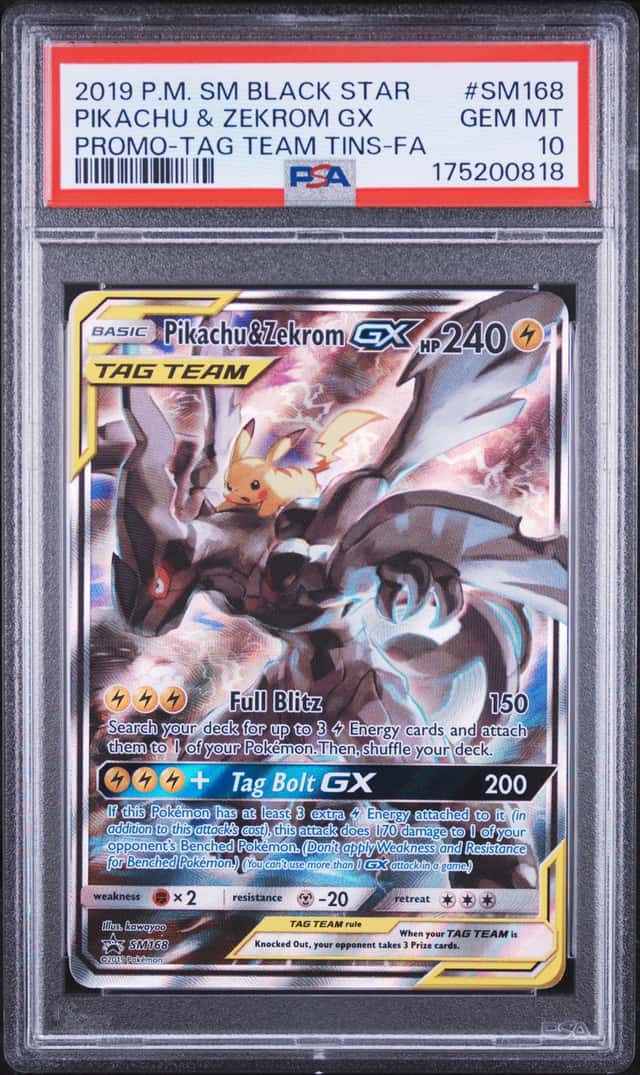 Pikachu & Zekrom GX