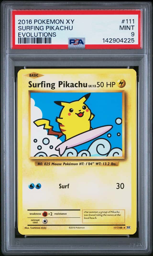Surfing Pikachu