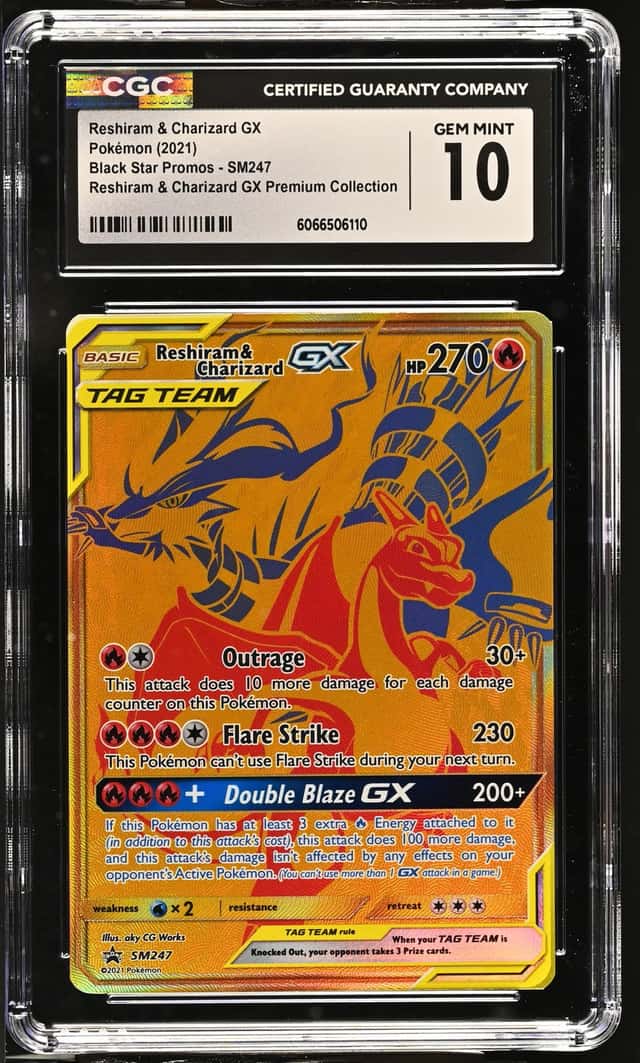 Reshiram & Charizard GX