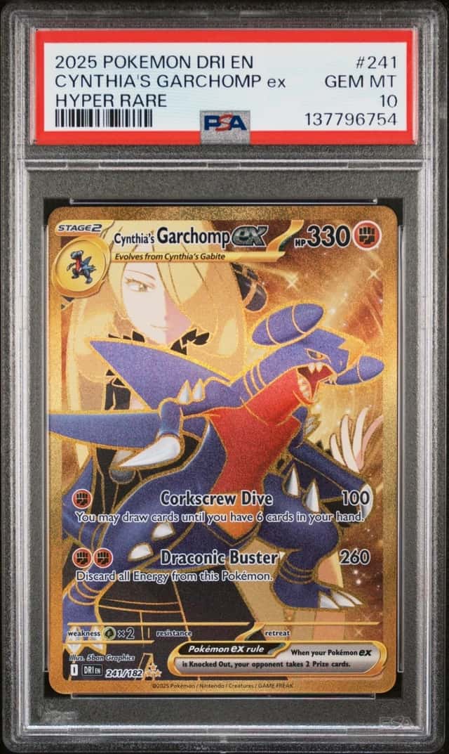 CYNTHIA'S GARCHOMP ex