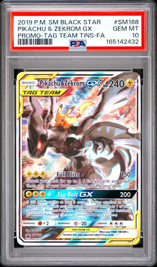 Pikachu & Zekrom GX