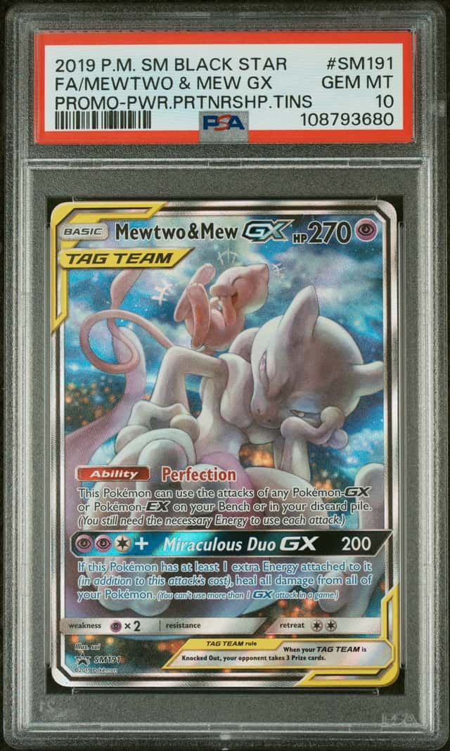 Mewtwo & Mew GX