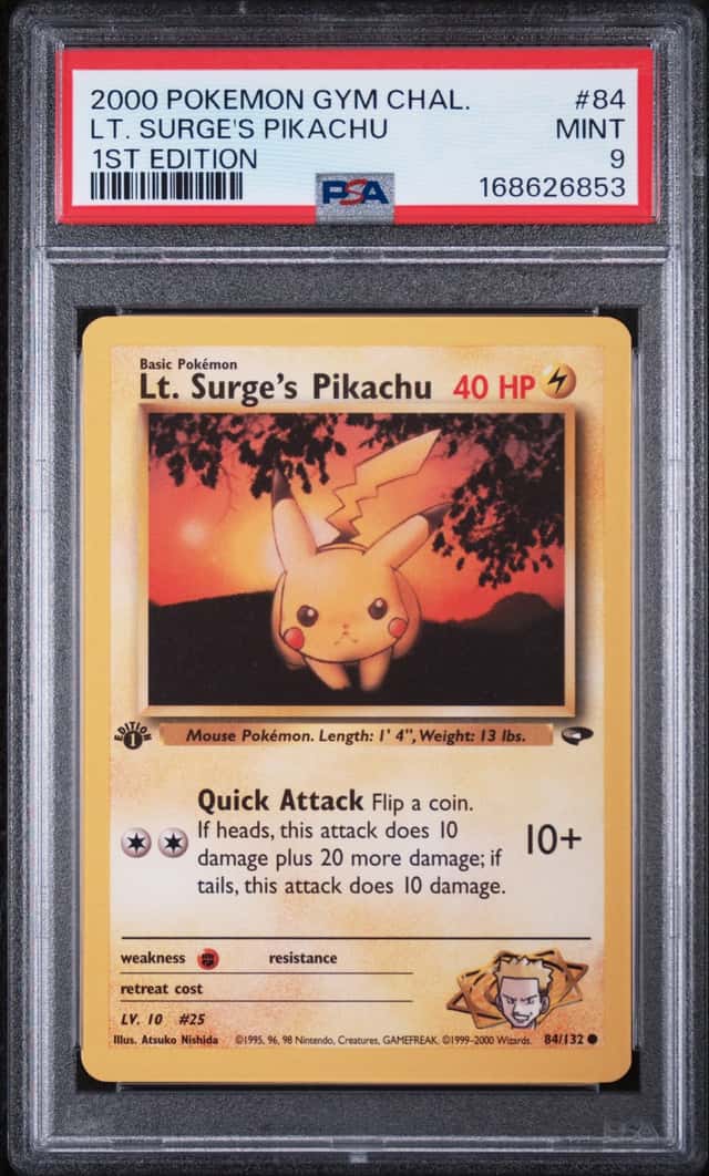 Lt. Surge's Pikachu