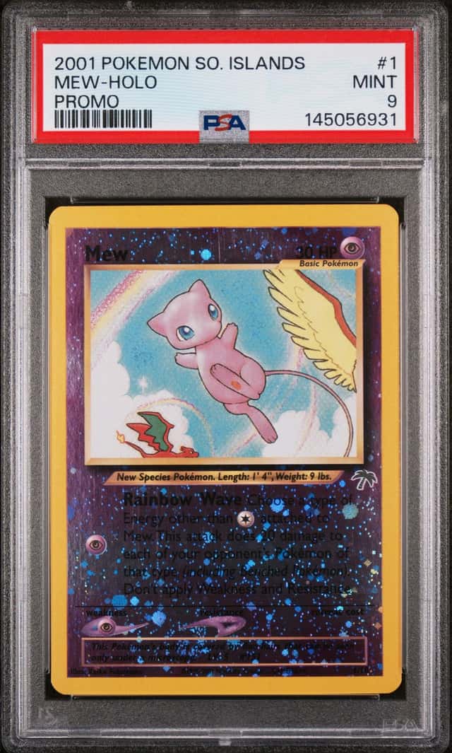 2001 Pokemon Southern Islands Promo Holo Mew #1