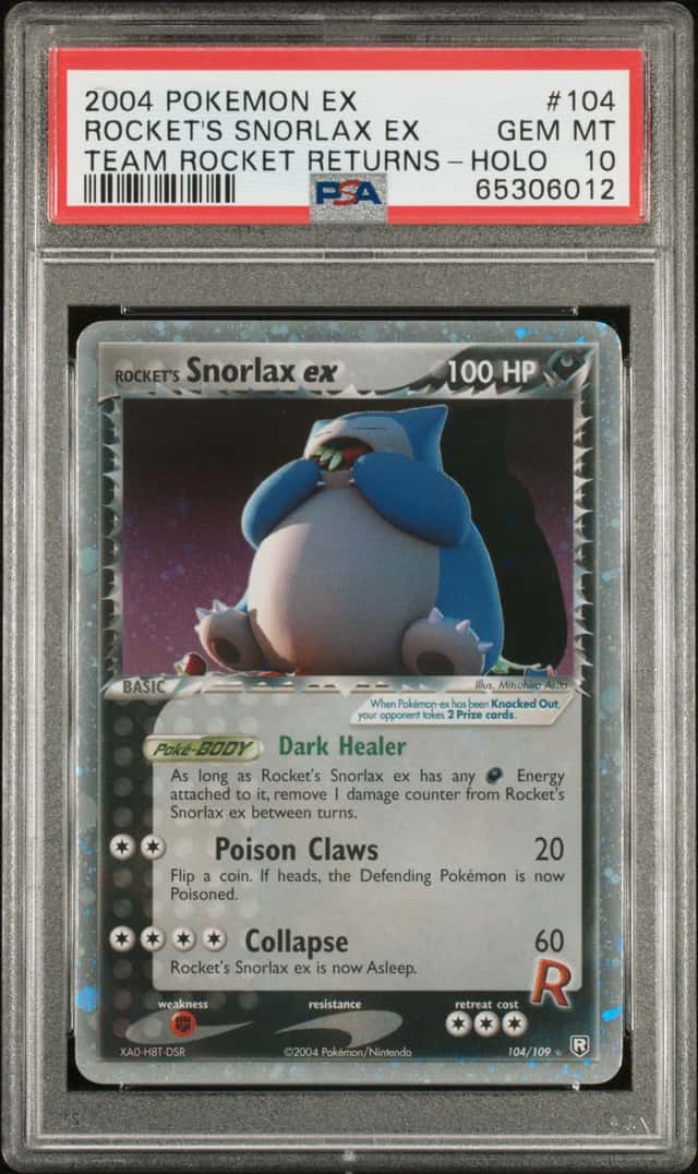 Rocket's Snorlax EX