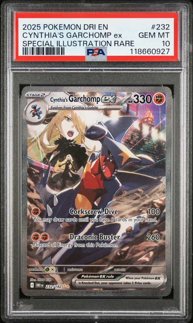 CYNTHIA'S GARCHOMP ex