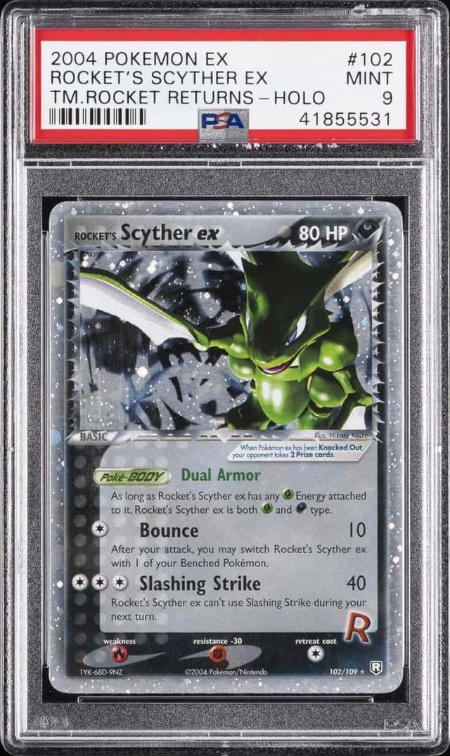 Rocket's Scyther EX