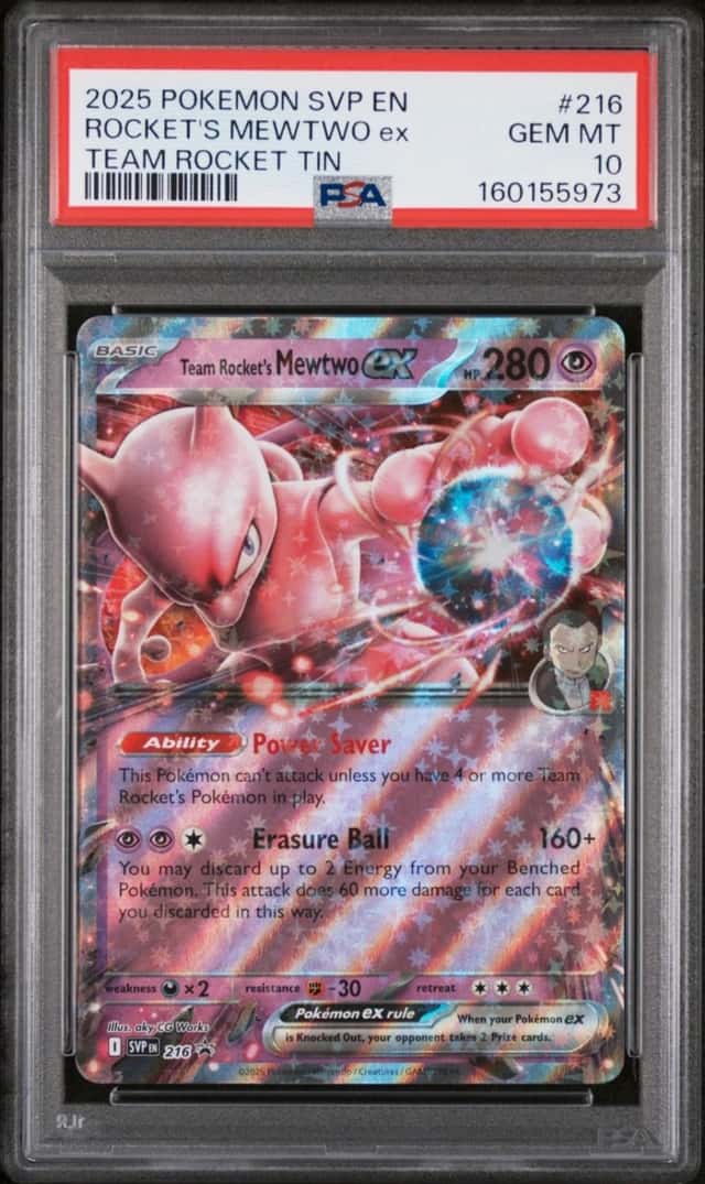 ROCKET'S MEWTWO ex
