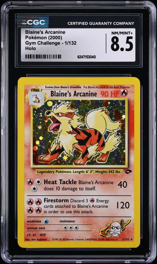 Blaine's Arcanine