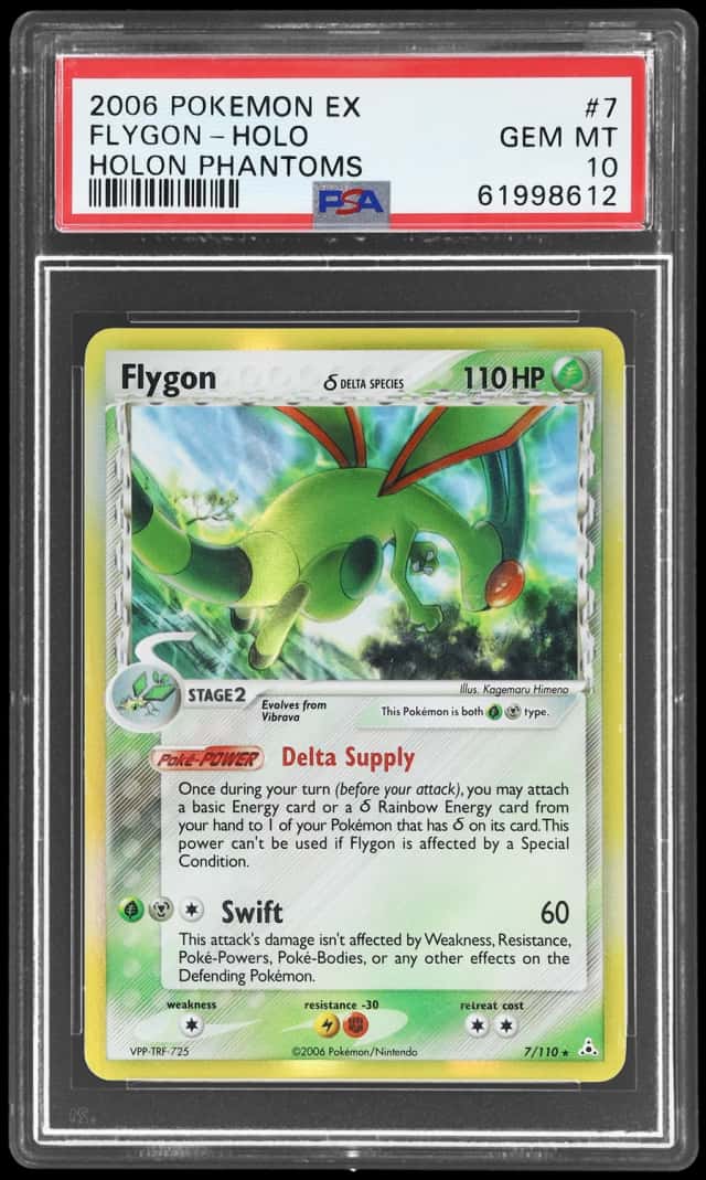 2006 Pokemon Ex Holon Phantoms Holo Flygon #7
