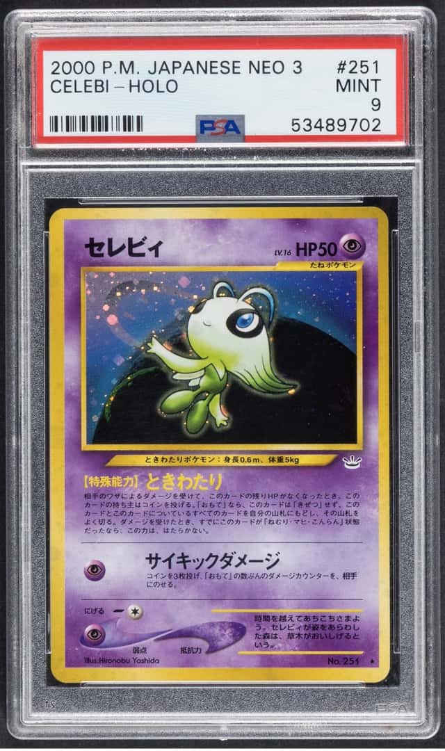 Pokémon Celebi 251 Japanese Awakening Legends PSA...