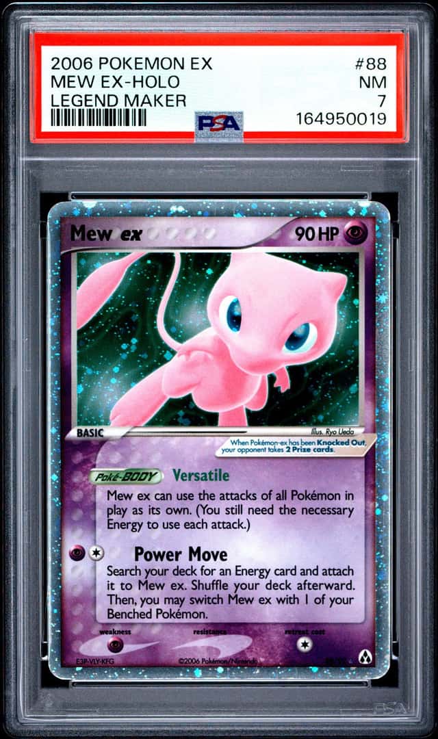 2006 Pokemon Ex Legend Maker Holo Mew Ex #88