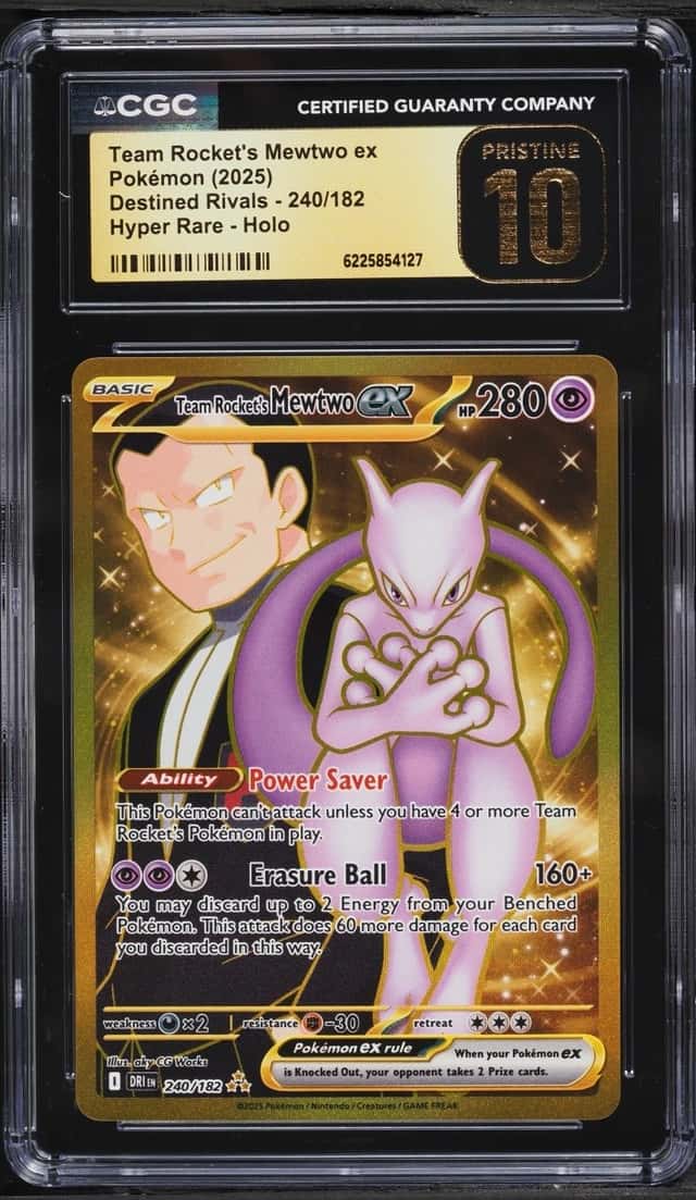 ROCKET'S MEWTWO ex