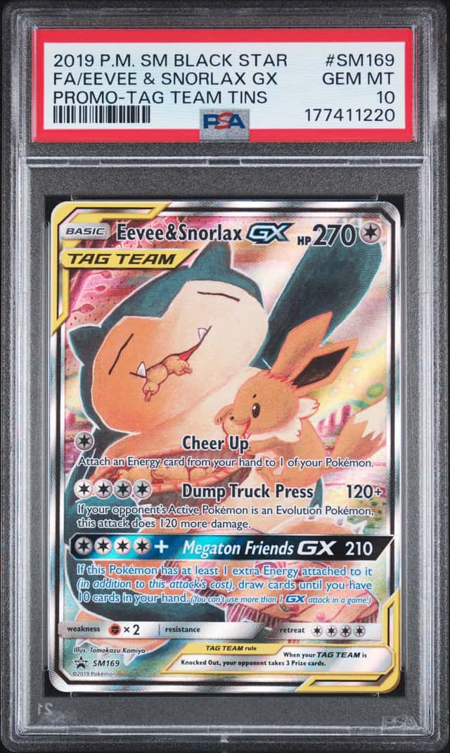 Eevee & Snorlax GX
