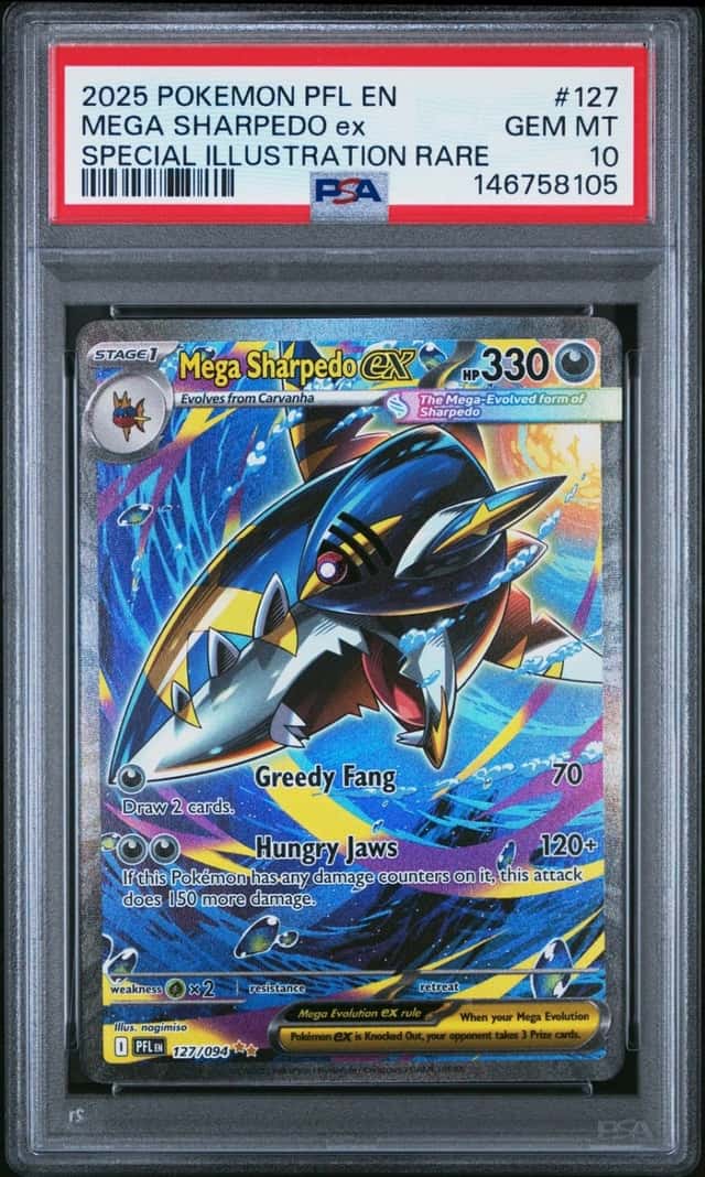 MEGA SHARPEDO ex