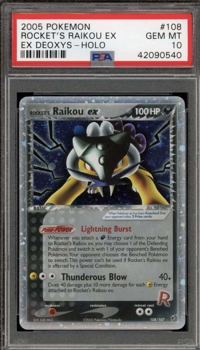 Rocket's Raikou ex