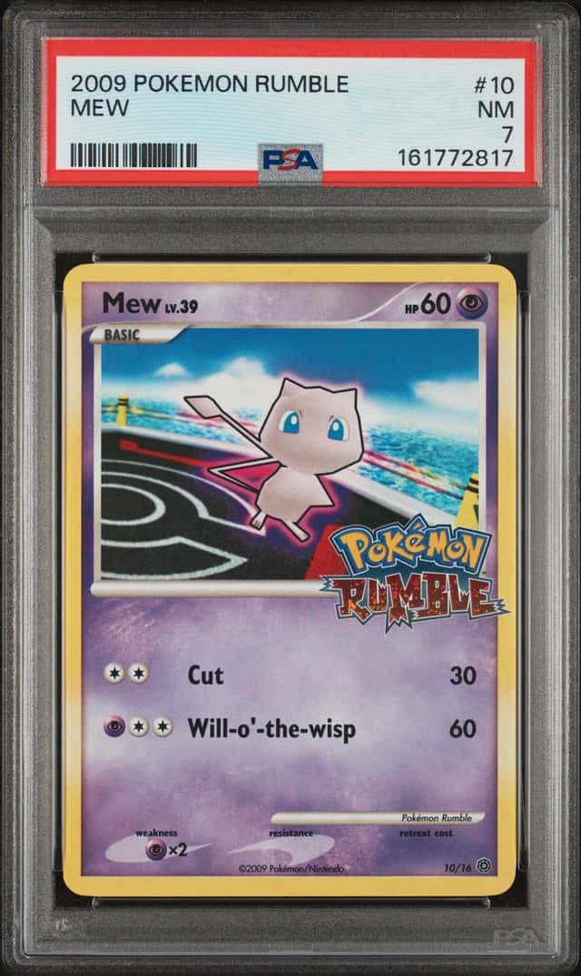 2009 Pokemon Rumble Mew #10