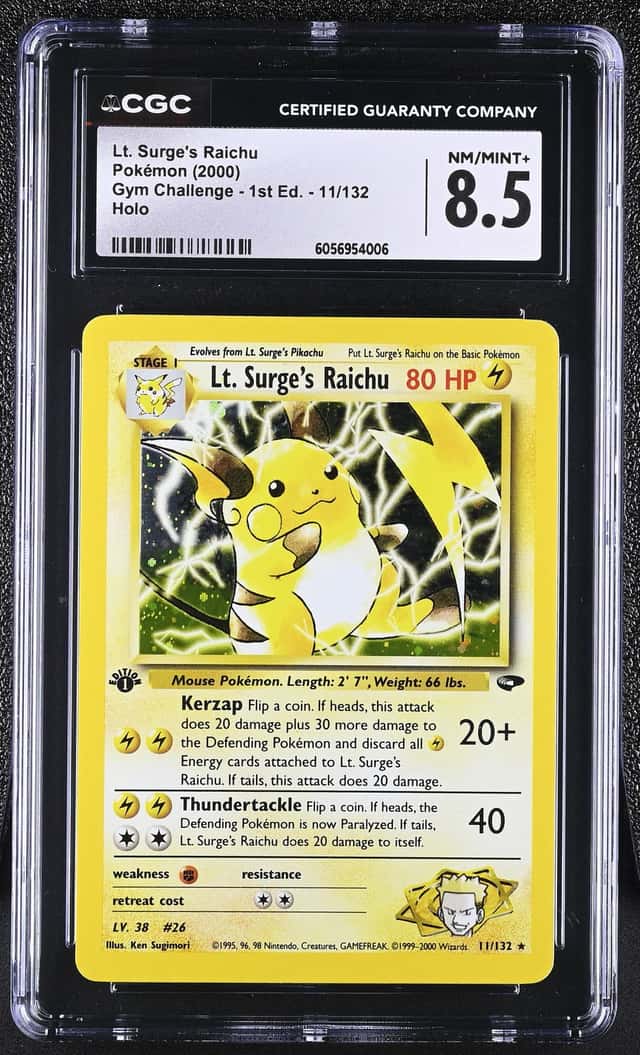 Lt. Surge's Raichu