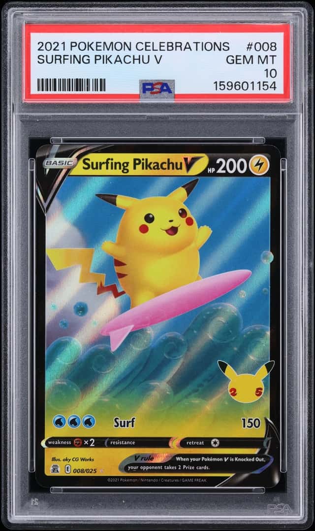 Surfing Pikachu V