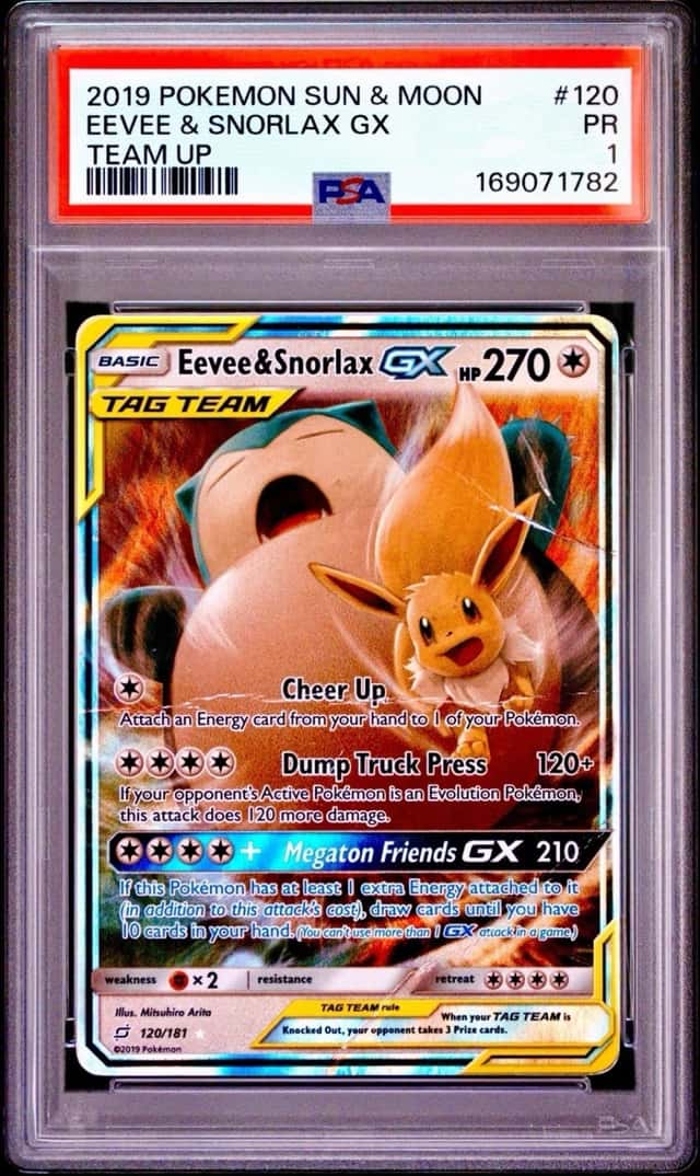 Eevee & Snorlax GX