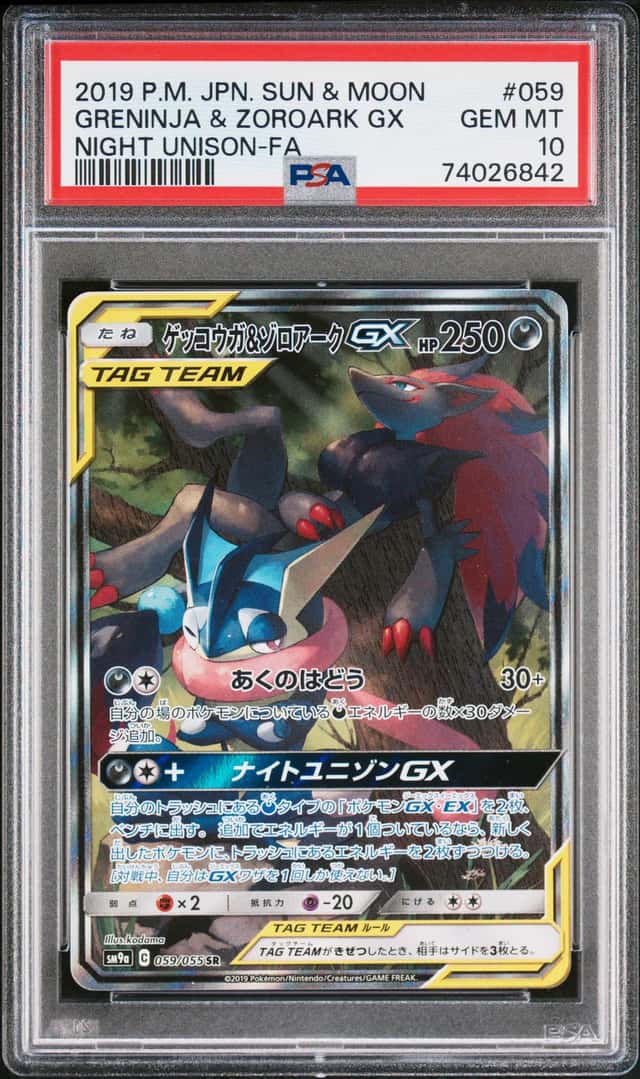 Greninja & Zoroark GX