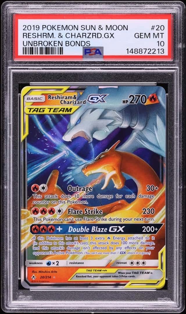 Reshiram & Charizard GX