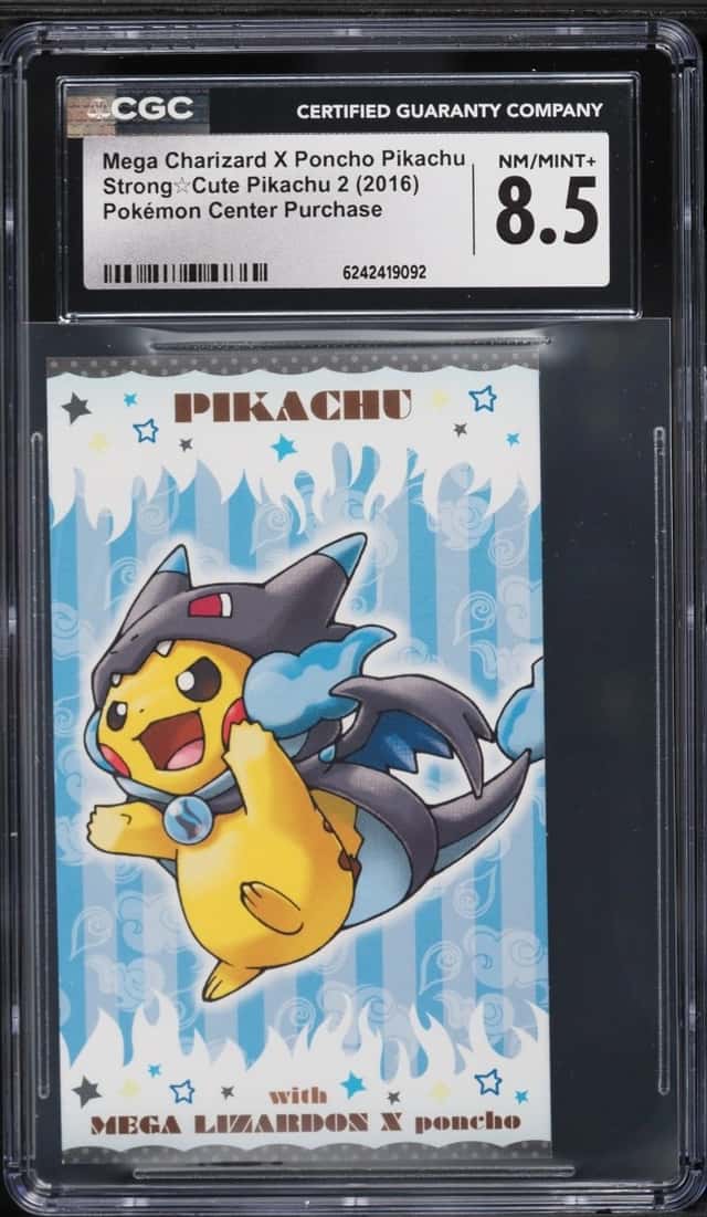Mega Charizard X Poncho Pikachu