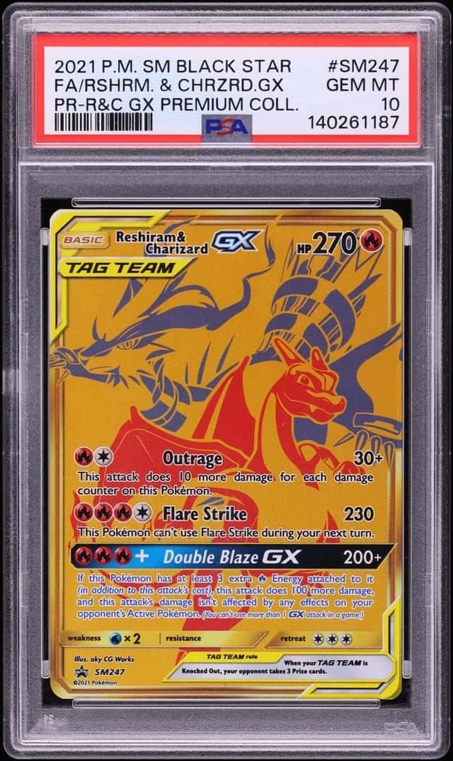 Reshiram & Charizard GX