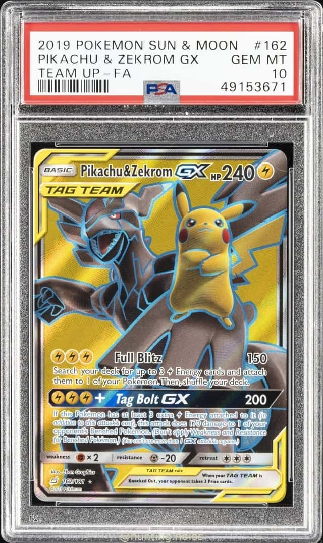 Pikachu & Zekrom GX
