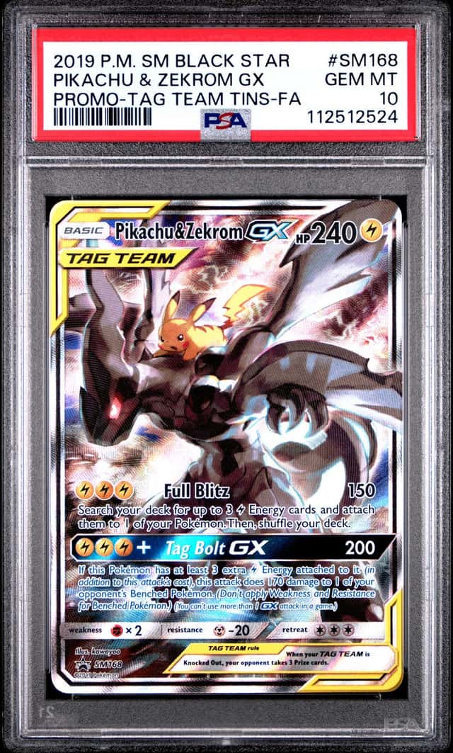 Pikachu & Zekrom GX