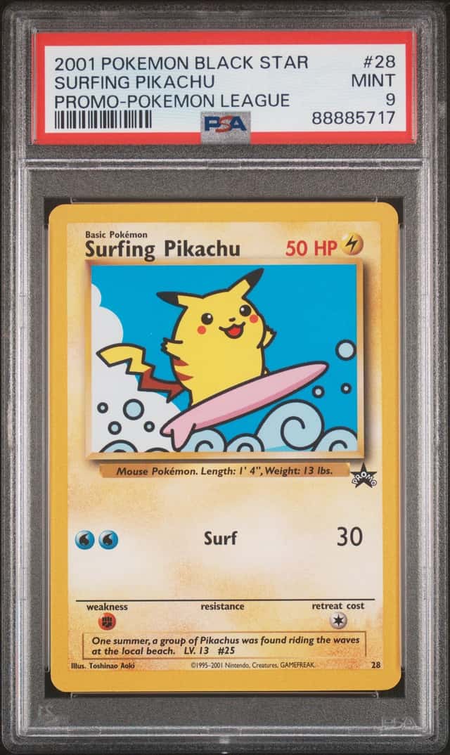 Surfing Pikachu