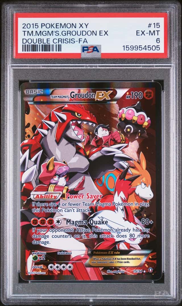 Team Magma's Groudon EX